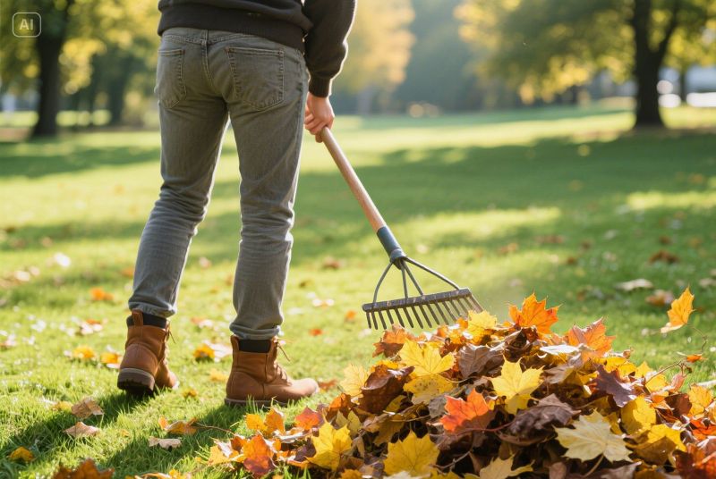 Leaf Raking Service detail
